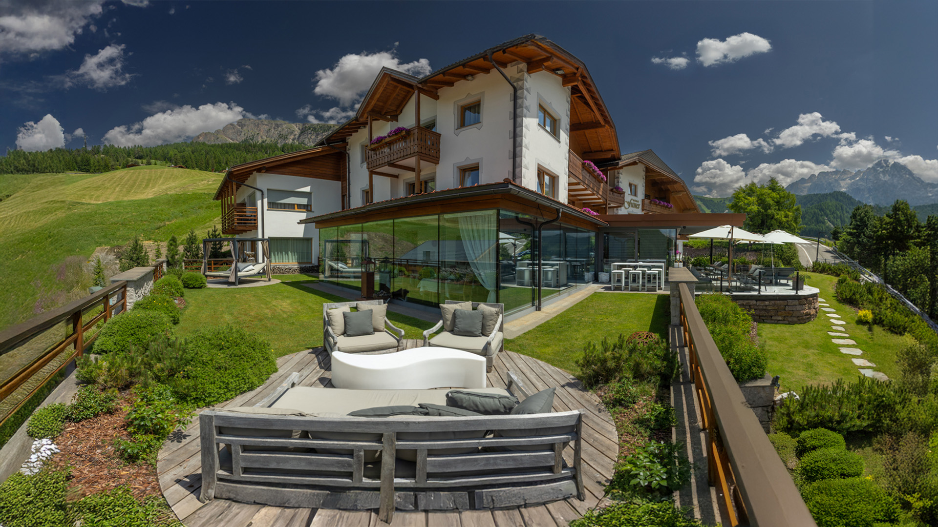 Dolomites – Relax Terrace – Hotel Fanes di Selva di Val Gardena