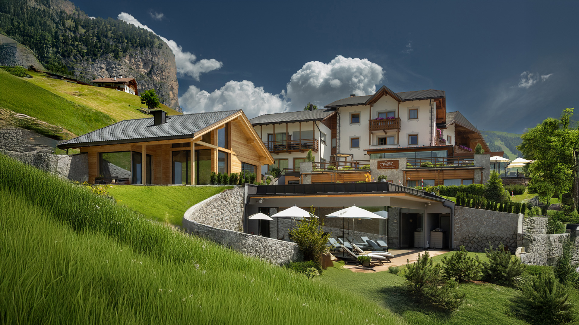 Dolomites – Relax Terrace – Hotel Fanes di Selva di Val Gardena